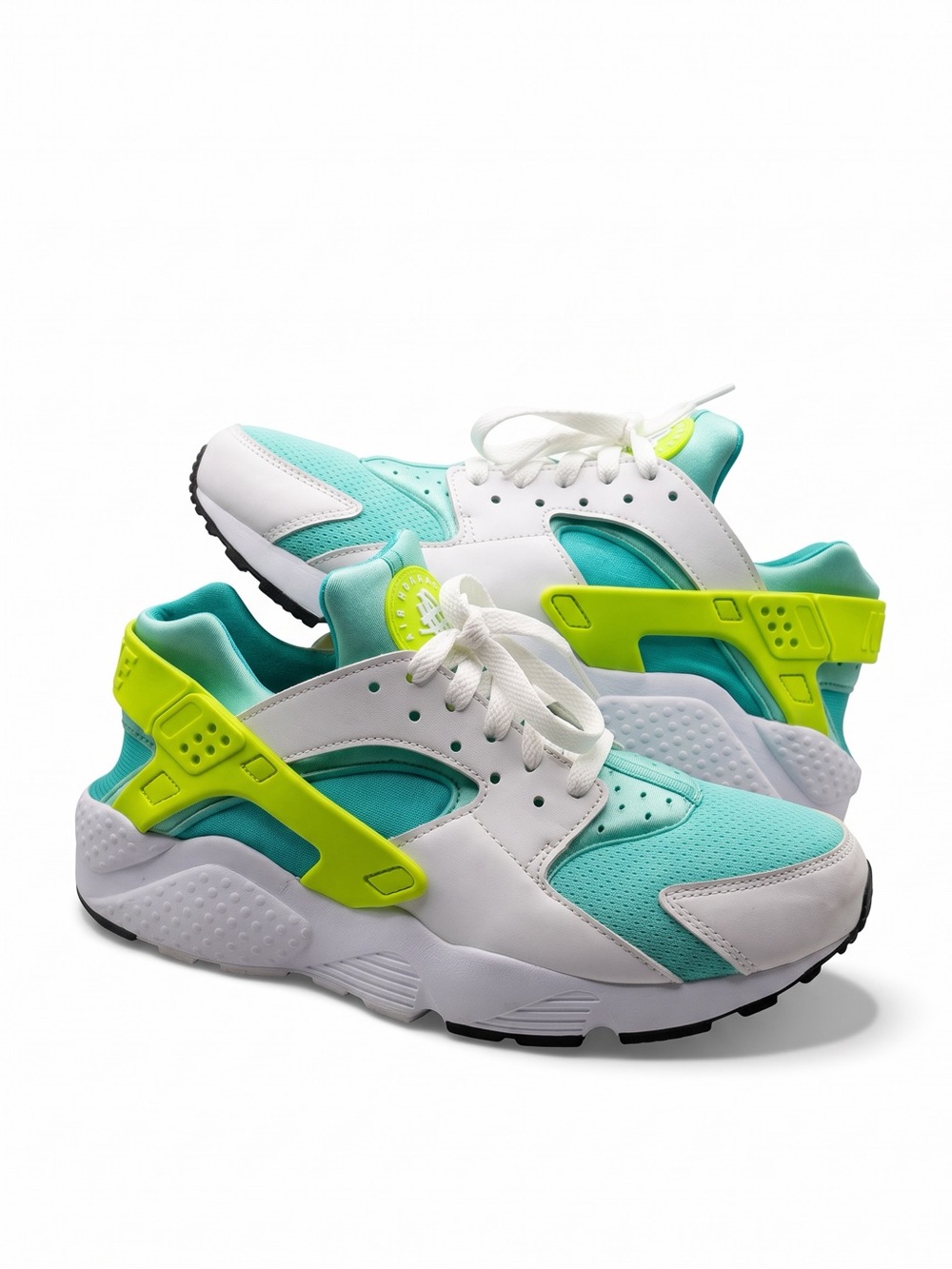 Nike Huarache Run GS “Hyper Turquoise Volt” – Size 6.5Y